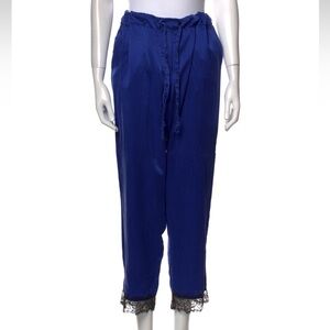 ICONS Silk Straight Leg Pants - Size S